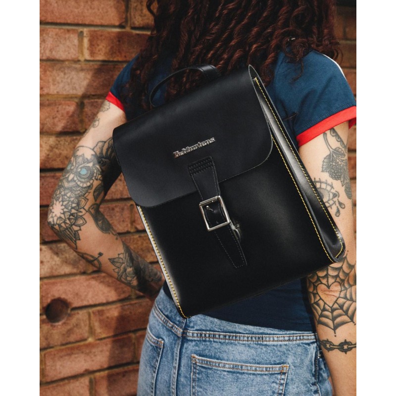 Mini leather backpack dr martens online